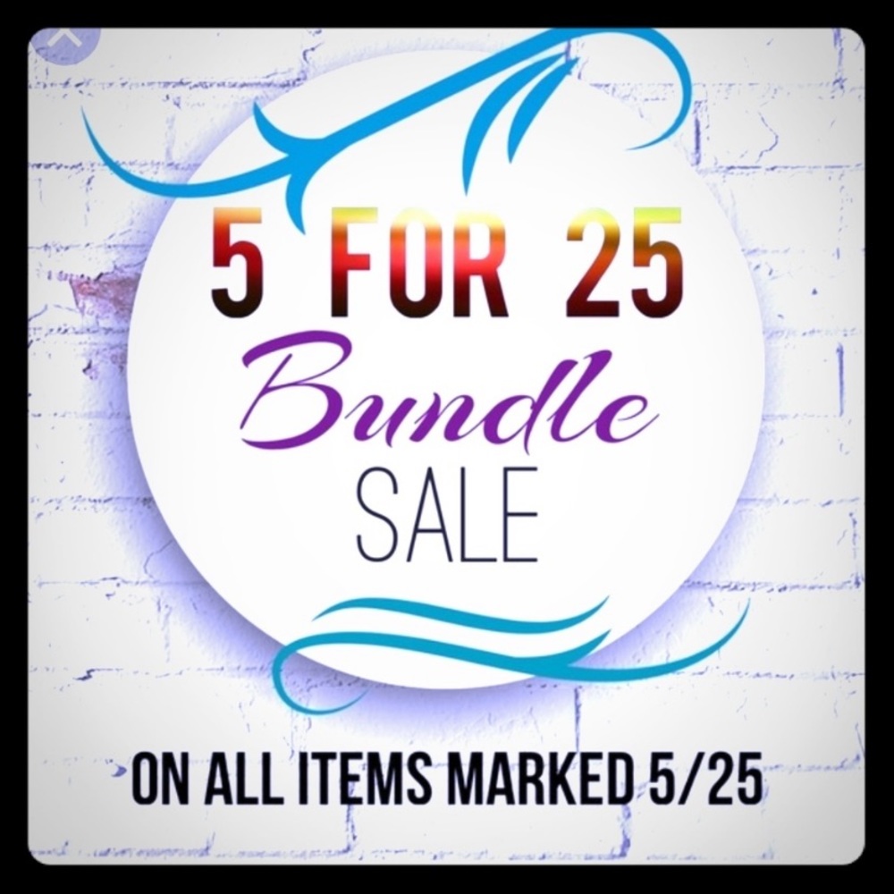 ⭐️5 for $25⭐️ 🎉 $5.00 shipping on 5 & more items
